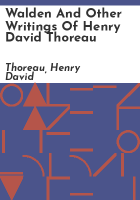 Walden_and_other_writings_of_Henry_David_Thoreau